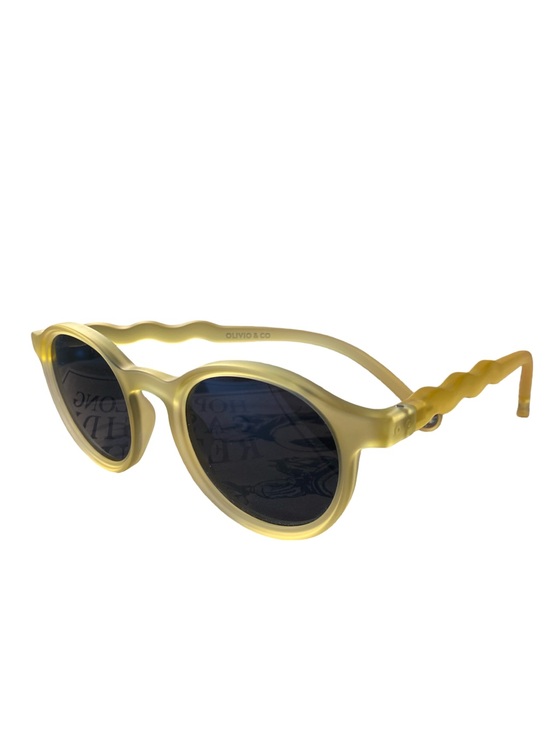Designers Originals Yellow Wavy-Temple Sunglasses main image 4